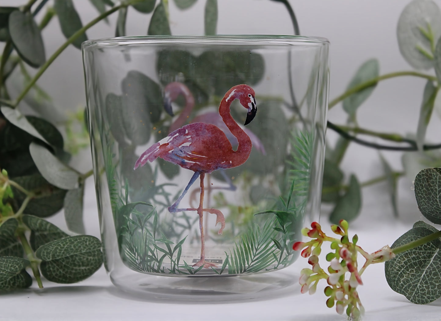 Teeglas - Tropical Flamingo, 0,3l